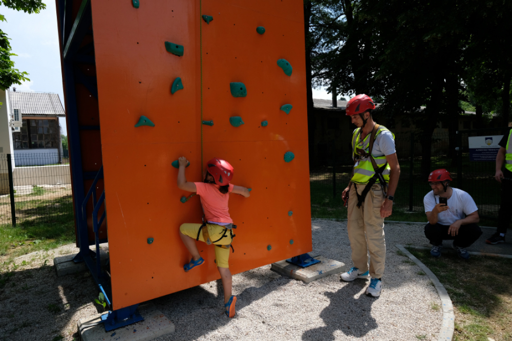 Novogradski dani 2018: Trening u oblasti alpinizma i planinarstva u centru Safet Zajko