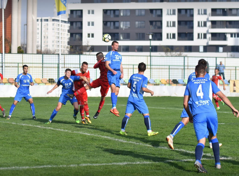13. Kolo Prve lige FBIH u nogometu , FK Olimpik - Slaven 4:0