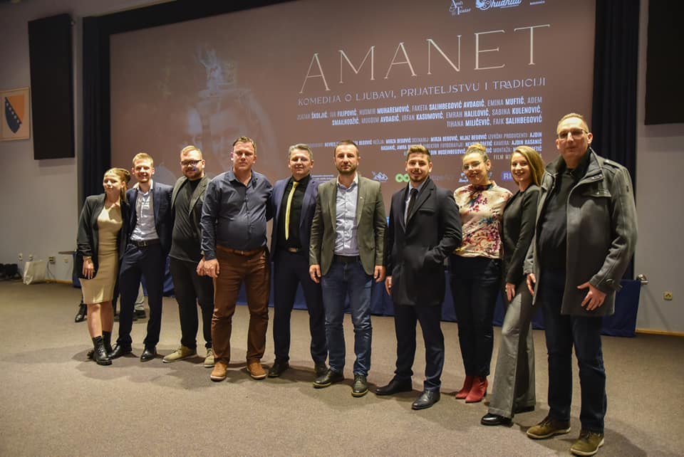 Premijera filma "Amanet", sala Kino Novi Grad