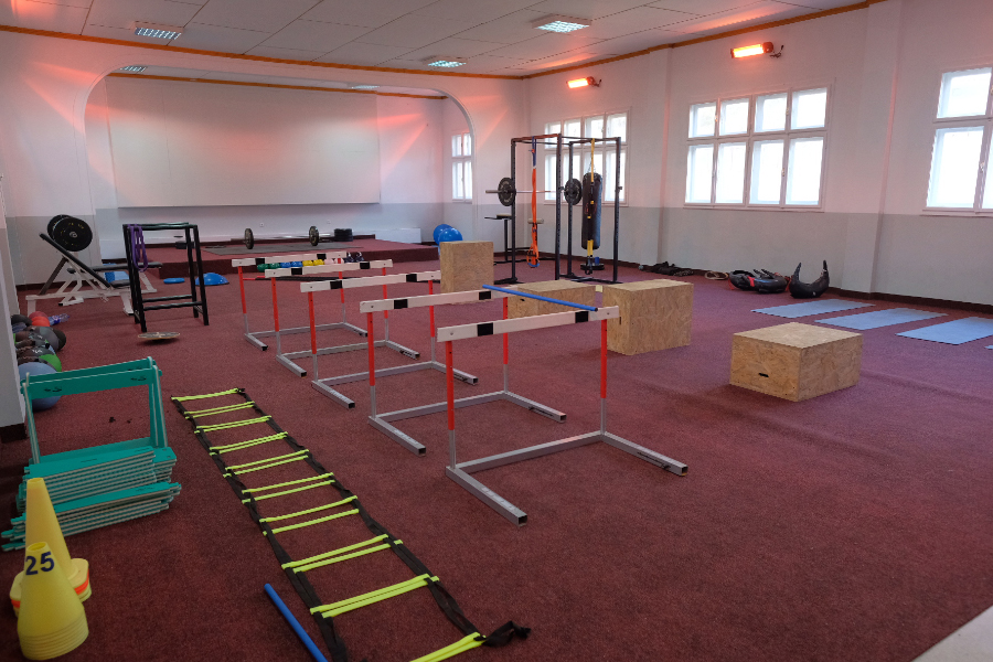 Atletska teretana u Centru "Safet Zajko" - mjesto za treniranje i u zimskim mjesecima