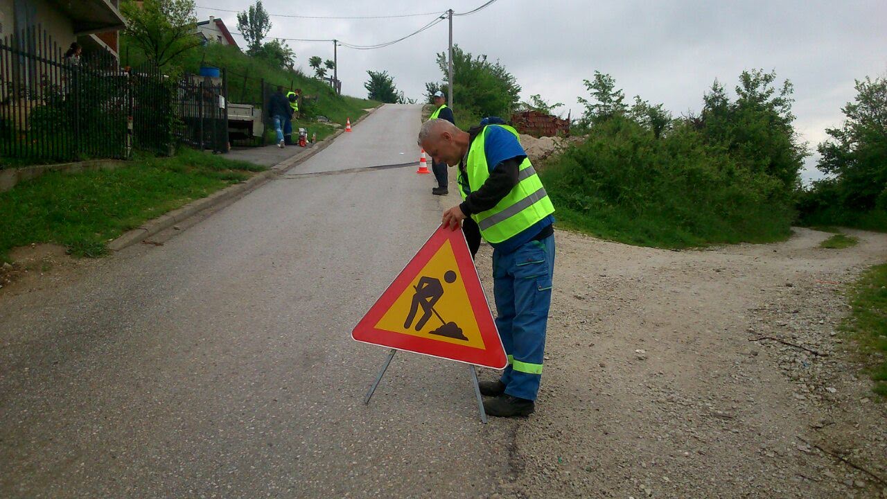 Sanacija udarnih rupa na području općine Novi Grad - Brdo Žuč